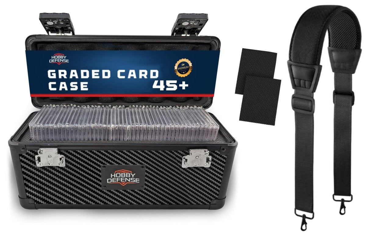 1 Row - Graded Card Case - Holds Up To 45 Slabs - Hobby Defense -
