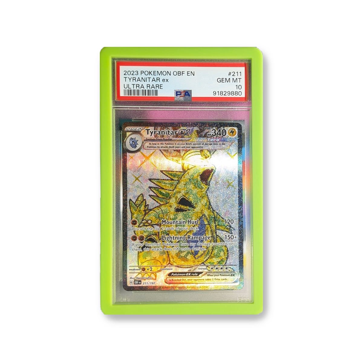 PSA - TPU - Slab Bumpers - 1PK - Hobby Defense -