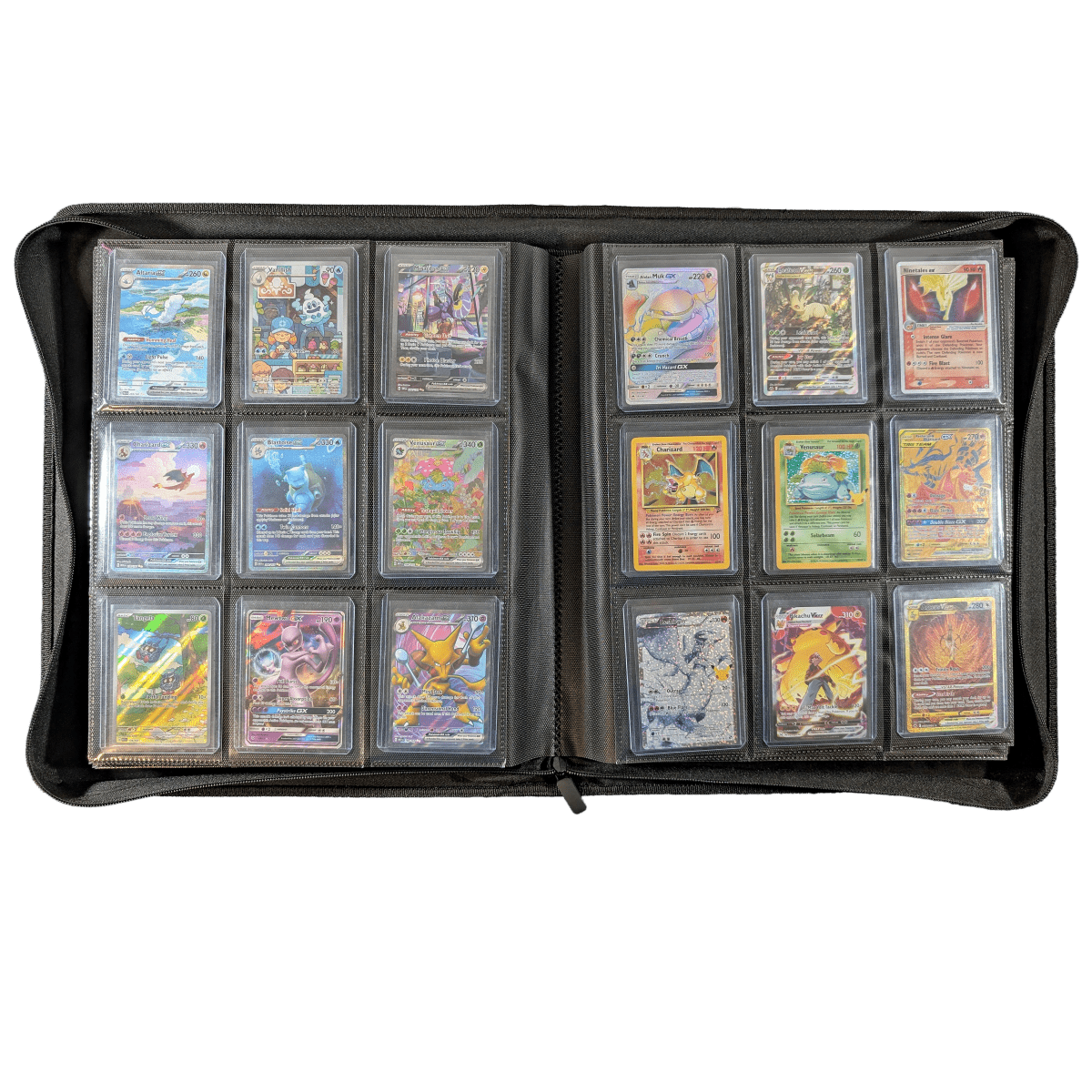 Top Loader Binder - 9 Pocket - Holds 288 Toploaders - Hobby Defense -