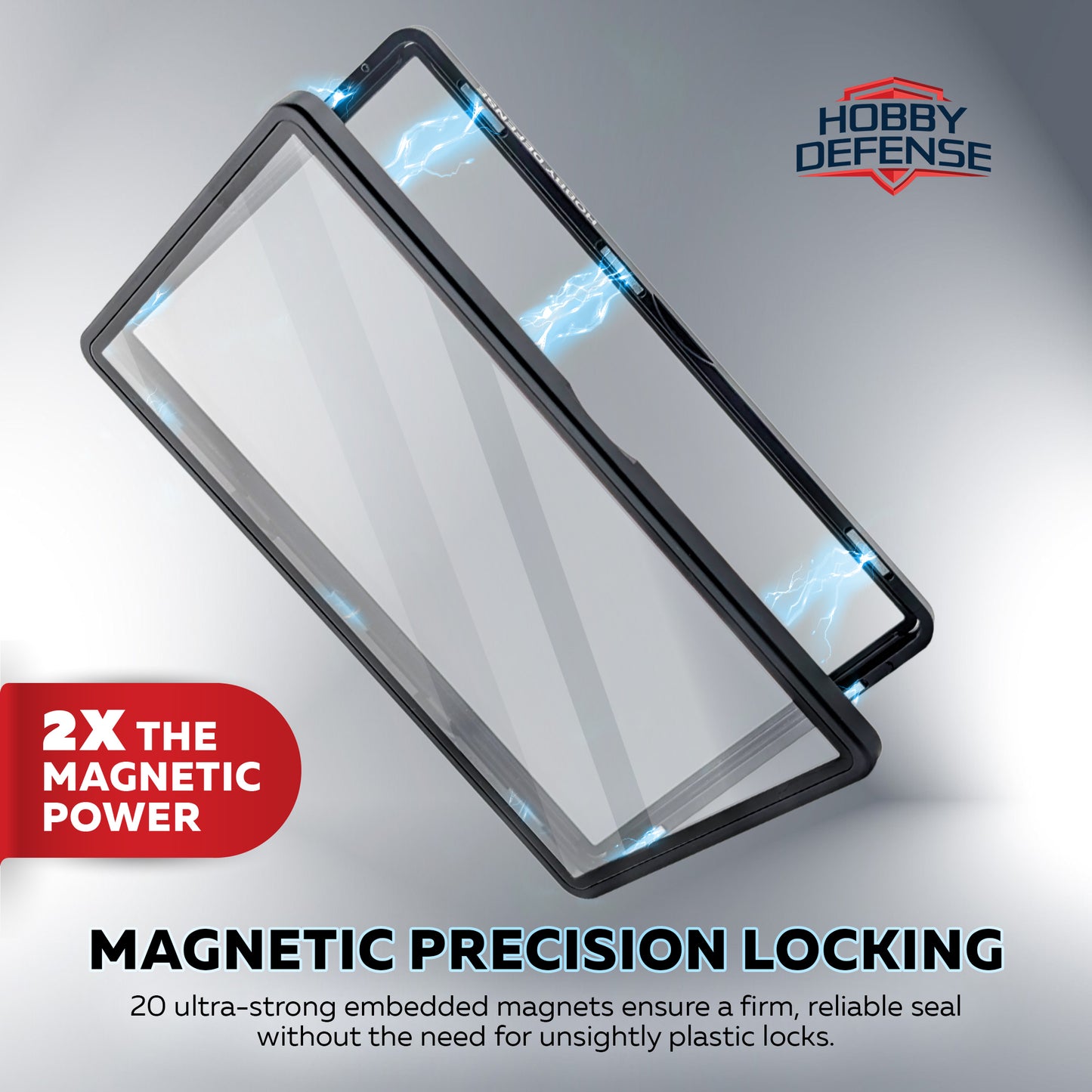 MAGSHIELD v4- PSA Aluminum Magnetic Slab Case - 5PK