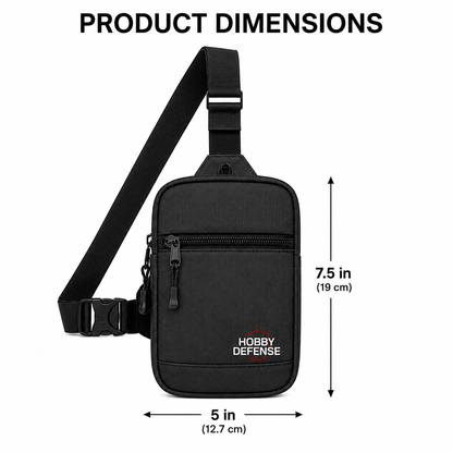 Hobby Defense Graded Card Sling Bag - 5PK