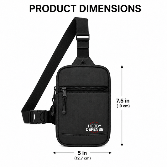 Hobby Defense Graded Card Sling Bag - 5PK