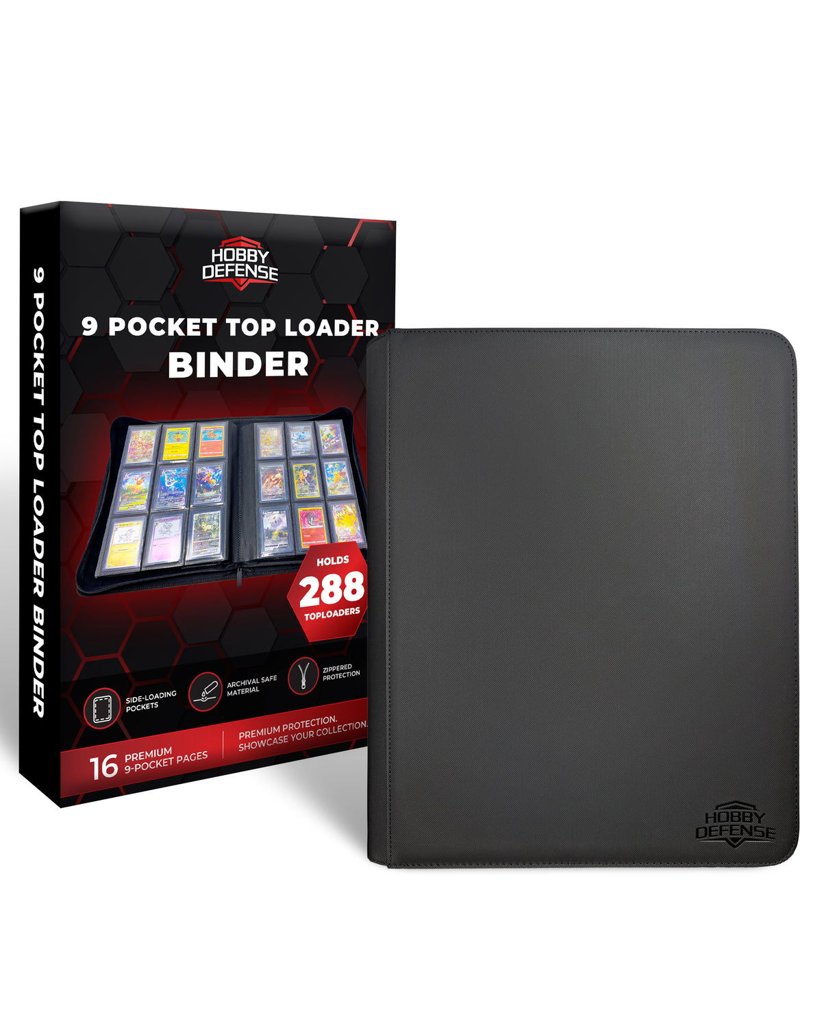 Top Loader Binder - 9 Pocket - 10PK